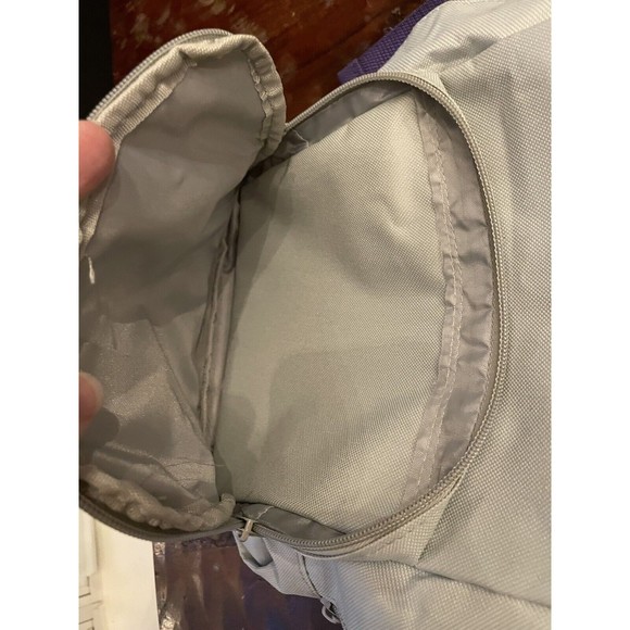 New SUPER NINTENDO Mini Backpack SNES Console, CultureFly 2017 Light Gray Purple - Picture 3 of 5